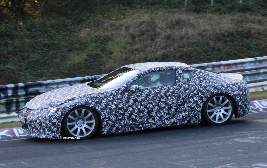 SPIED: Lexus LC Coupe – new 6-Series fighter? Image #398068