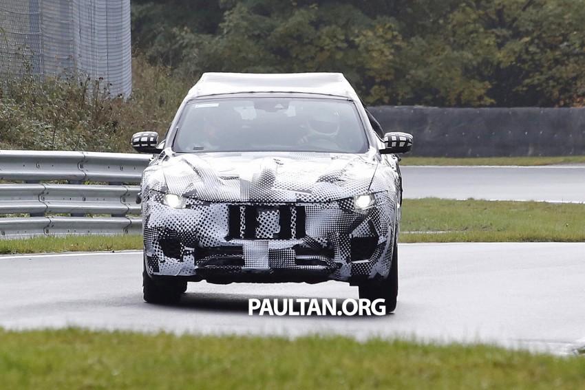 SPIED: Maserati Levante going round the Nurburgring 395950
