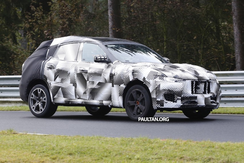 SPIED: Maserati Levante going round the Nurburgring 395947