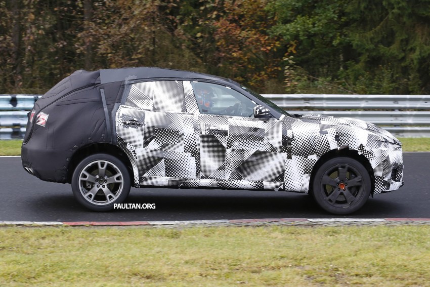 SPIED: Maserati Levante going round the Nurburgring 395946