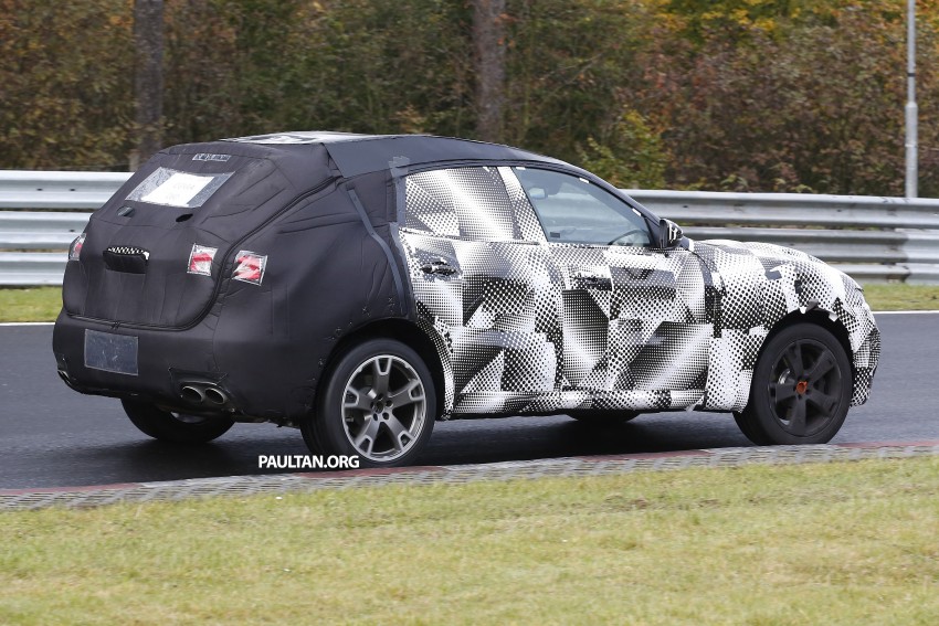 SPIED: Maserati Levante going round the Nurburgring 395945