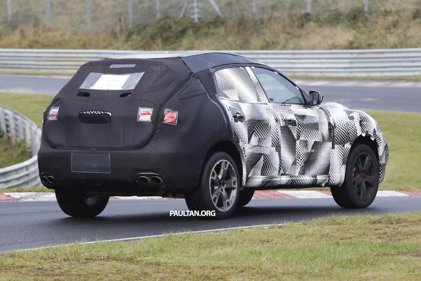 SPIED: Maserati Levante going round the Nurburgring 395944
