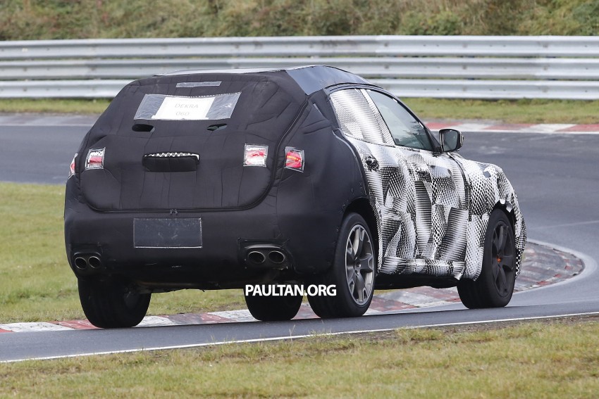 SPIED: Maserati Levante going round the Nurburgring 395943