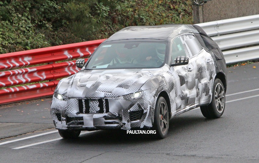 SPIED: Maserati Levante going round the Nurburgring 395942
