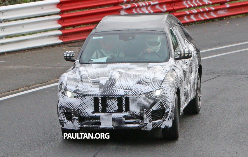 SPIED: Maserati Levante going round the Nurburgring 395941