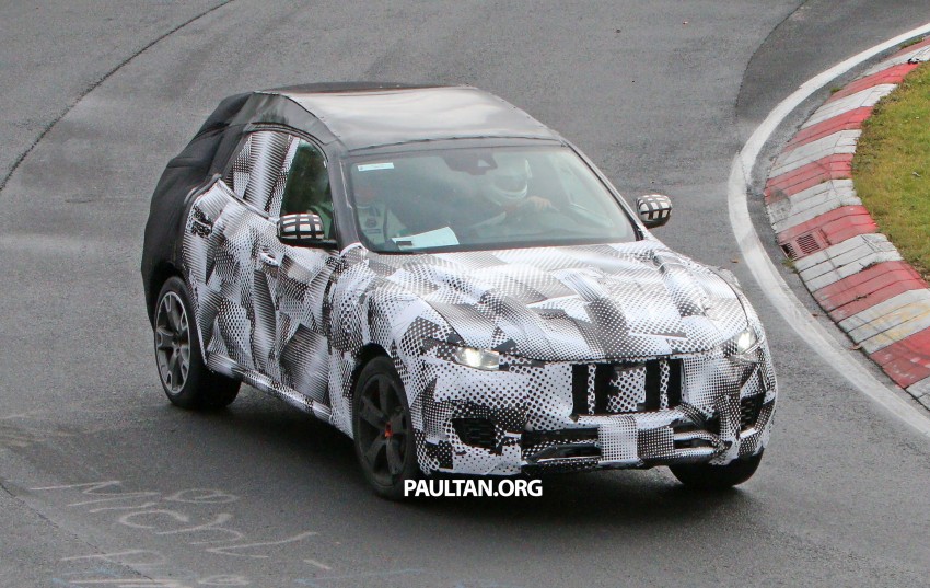 SPIED: Maserati Levante going round the Nurburgring 395940