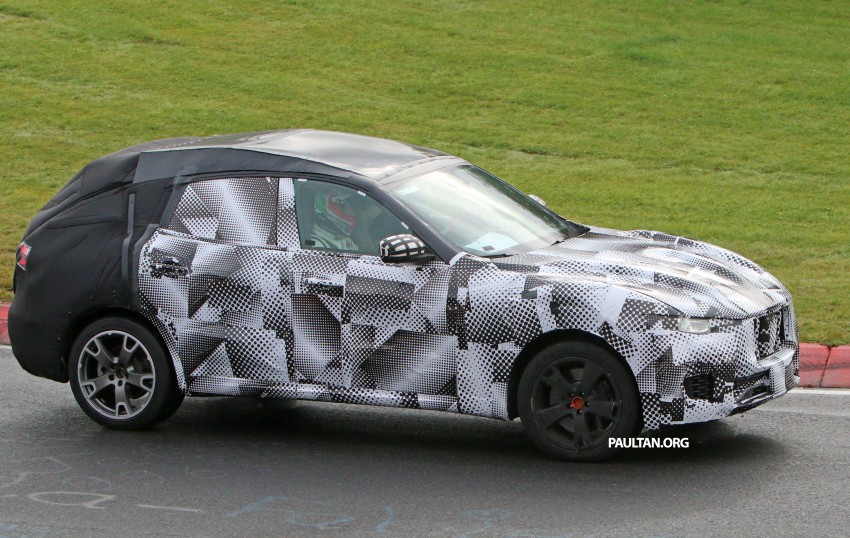 SPIED: Maserati Levante going round the Nurburgring 395937