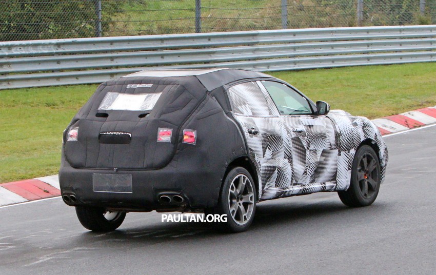 SPIED: Maserati Levante going round the Nurburgring 395935