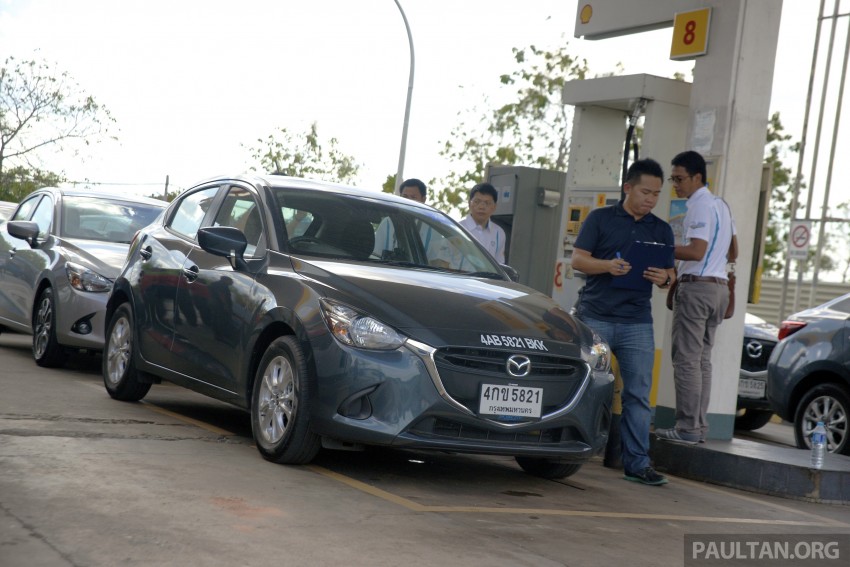 DRIVEN: Mazda 2 1.5L SkyActiv-D diesel put to the test – 1,041 km from Bangkok to border on a single tank Image #386557