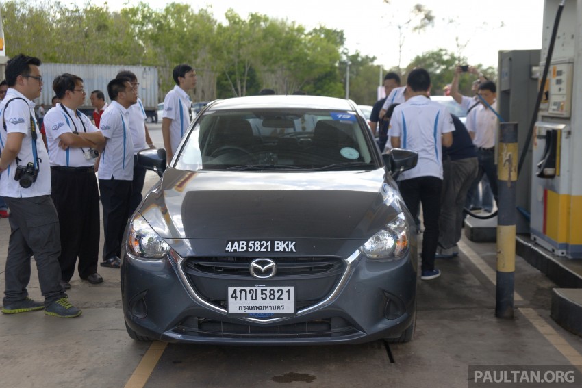 DRIVEN: Mazda 2 1.5L SkyActiv-D diesel put to the test – 1,041 km from Bangkok to border on a single tank 386559