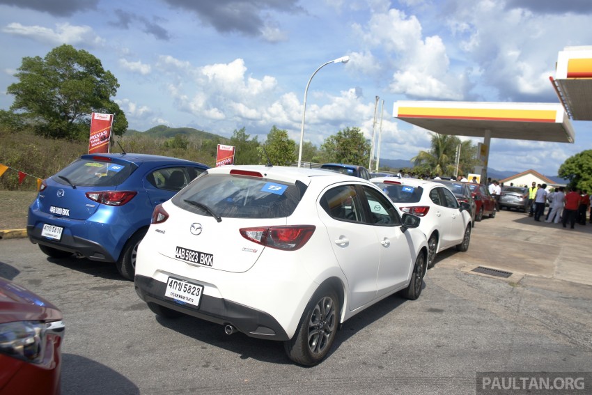 DRIVEN: Mazda 2 1.5L SkyActiv-D diesel put to the test – 1,041 km from Bangkok to border on a single tank Image #386560