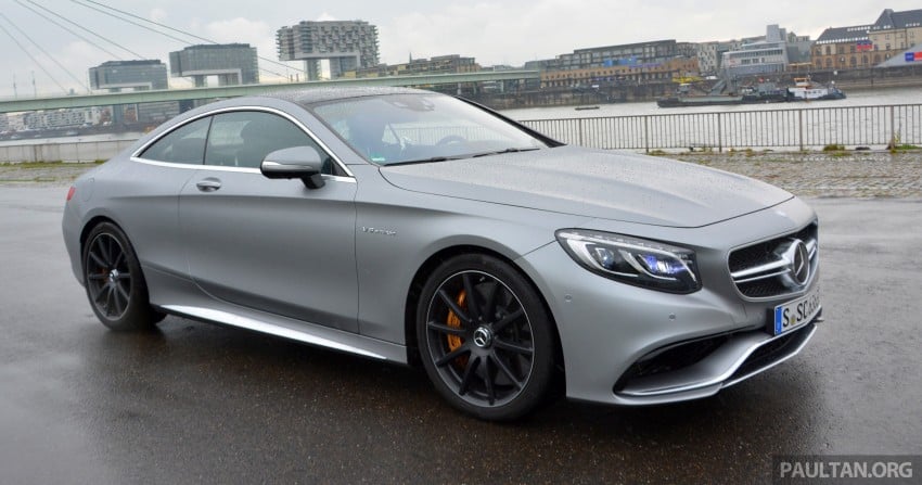 DRIVEN: Mercedes-Benz S 63 AMG Coupe and E 63 AMG S – wet and wild in Köln with a couple of 5.5s 396989