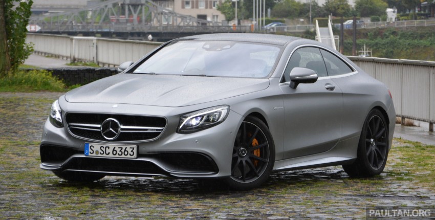 DRIVEN: Mercedes-Benz S 63 AMG Coupe and E 63 AMG S – wet and wild in Köln with a couple of 5.5s 396990