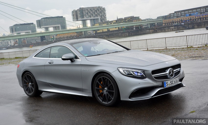DRIVEN: Mercedes-Benz S 63 AMG Coupe and E 63 AMG S – wet and wild in Köln with a couple of 5.5s 397026