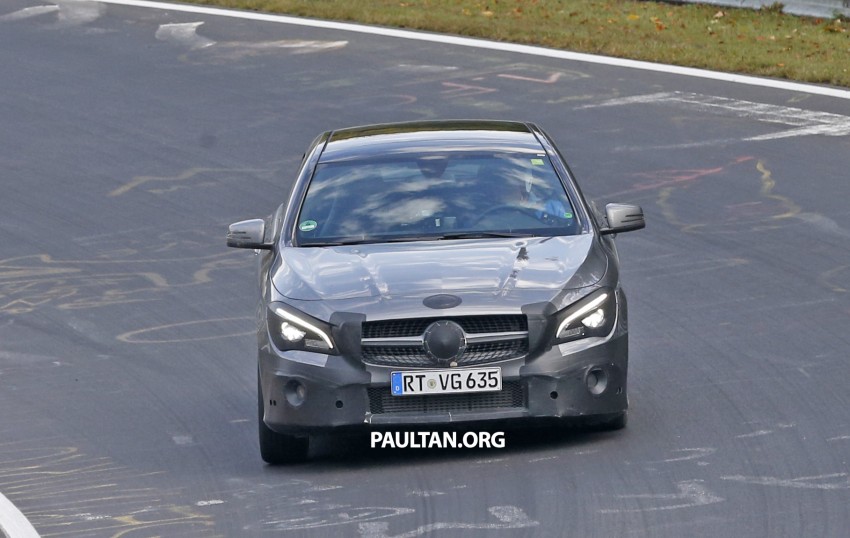 SPIED: New Mercedes-Benz CLA, CLA Shooting Brake 393354