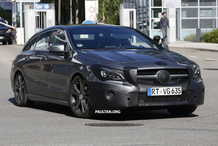 SPIED: New Mercedes-Benz CLA, CLA Shooting Brake 387521