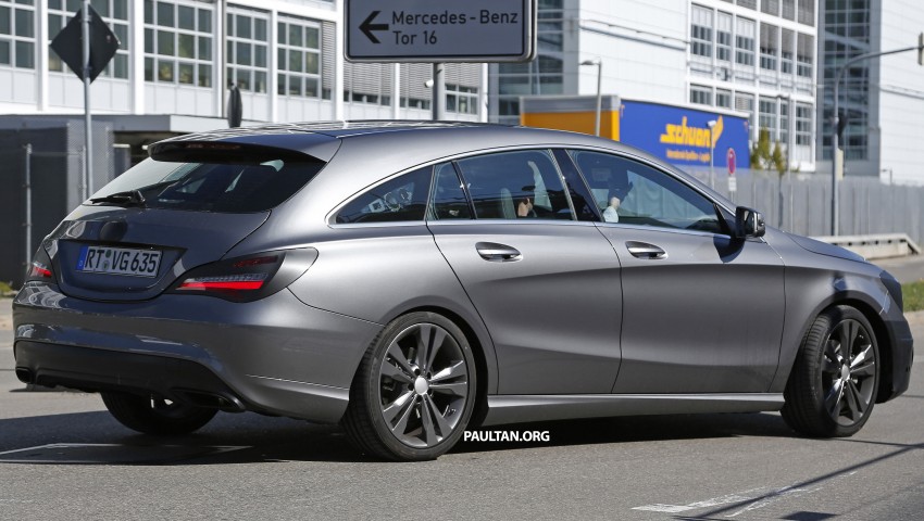 SPIED: New Mercedes-Benz CLA, CLA Shooting Brake 387518