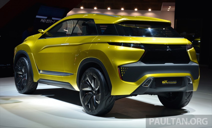 Tokyo 2015: Mitsubishi eX Concept makes world debut; all-electric SUV with 400 km cruising range 398090