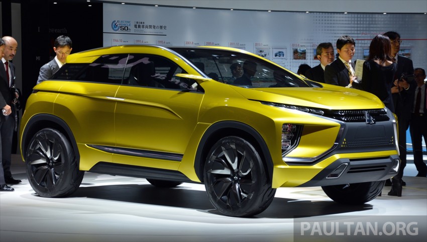 Tokyo 2015: Mitsubishi eX Concept makes world debut; all-electric SUV with 400 km cruising range 398092
