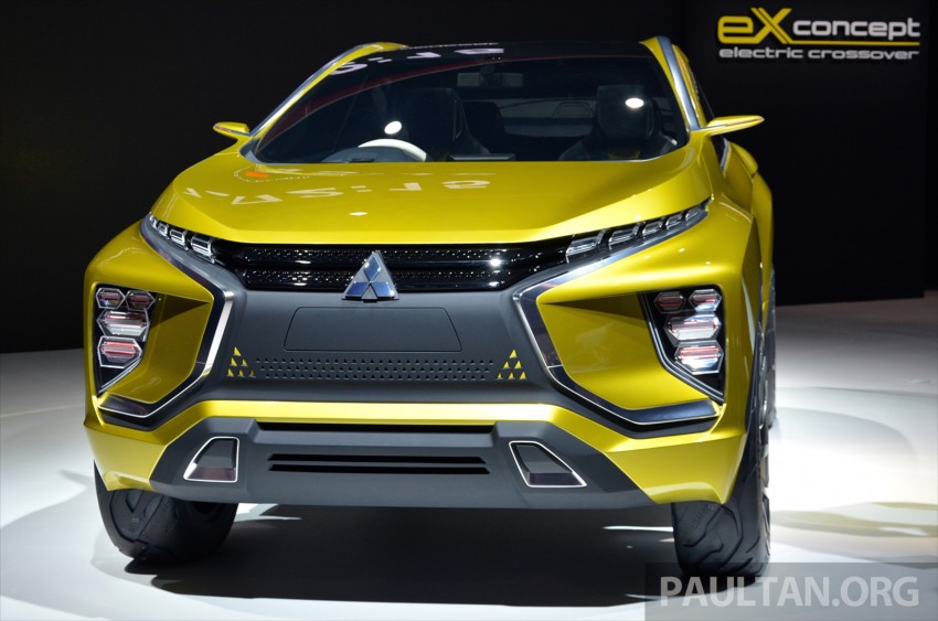 Tokyo 2015: Mitsubishi eX Concept makes world debut; all-electric SUV with 400 km cruising range 398095