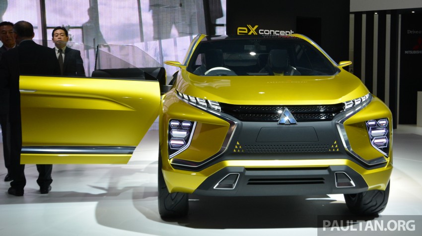 Tokyo 2015: Mitsubishi eX Concept makes world debut; all-electric SUV with 400 km cruising range 400454