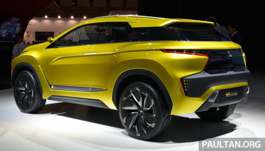 Tokyo 2015: Mitsubishi eX Concept makes world debut; all-electric SUV with 400 km cruising range 400433
