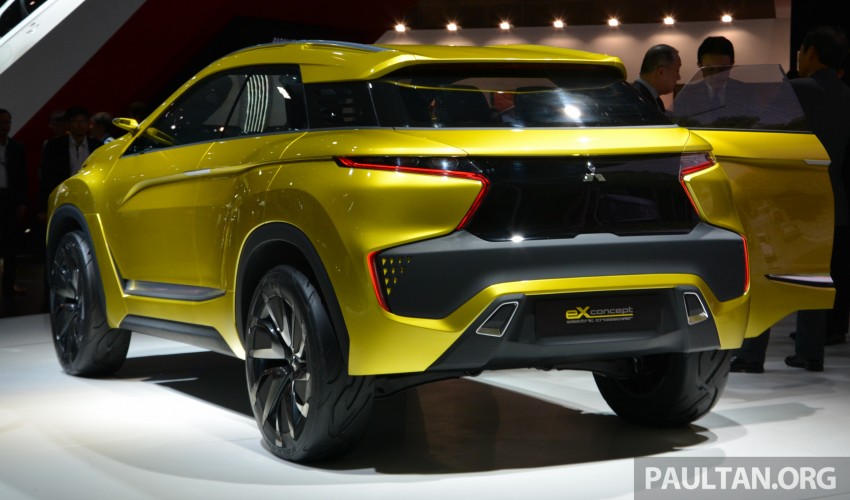 Tokyo 2015: Mitsubishi eX Concept makes world debut; all-electric SUV with 400 km cruising range 400436
