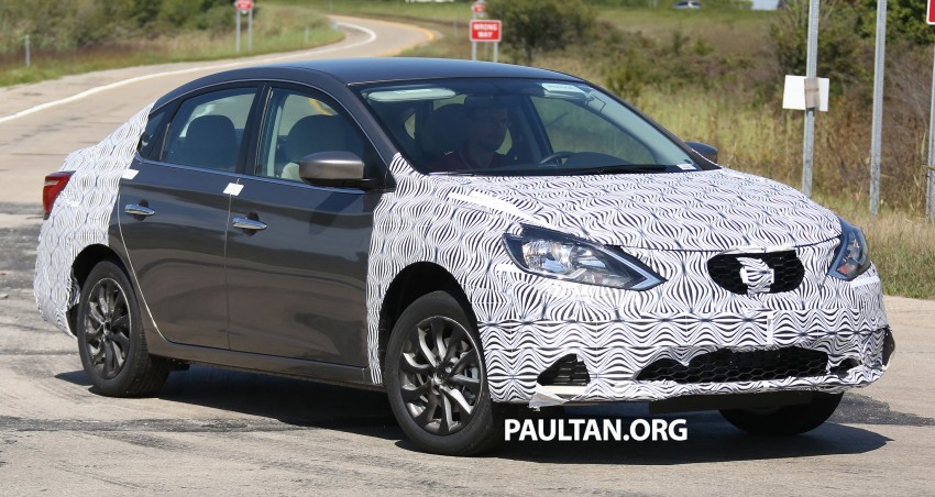 SPIED: Nissan Sentra / Sylphy to get midlife facelift 388339