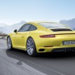 2016 Porsche 911 Carrera 4, Targa 4 AWD revealed