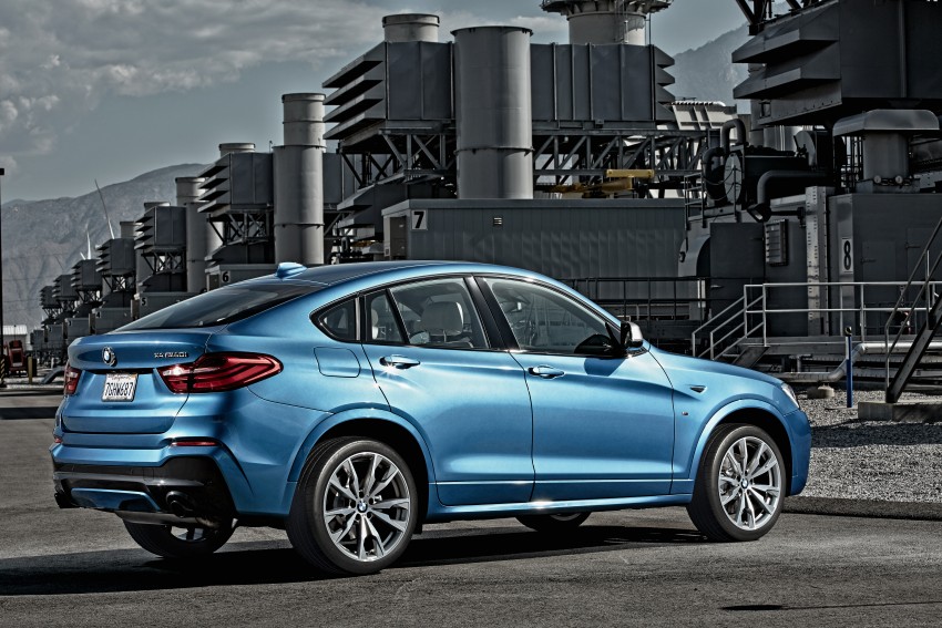 BMW X4 M40i unveiled – 360 hp, 0-100 km/h in 4.9 sec 386072