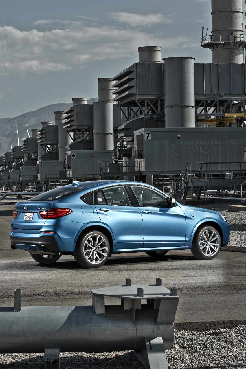 BMW X4 M40i unveiled – 360 hp, 0-100 km/h in 4.9 sec 386101