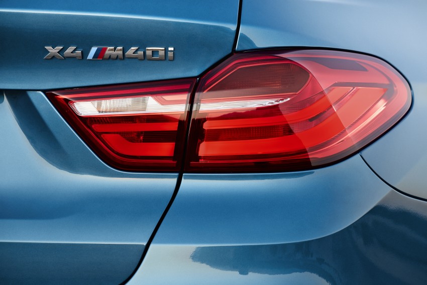 BMW X4 M40i unveiled – 360 hp, 0-100 km/h in 4.9 sec 386093