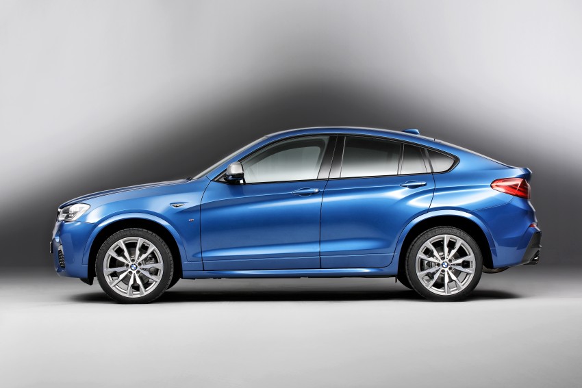 BMW X4 M40i unveiled – 360 hp, 0-100 km/h in 4.9 sec 386049