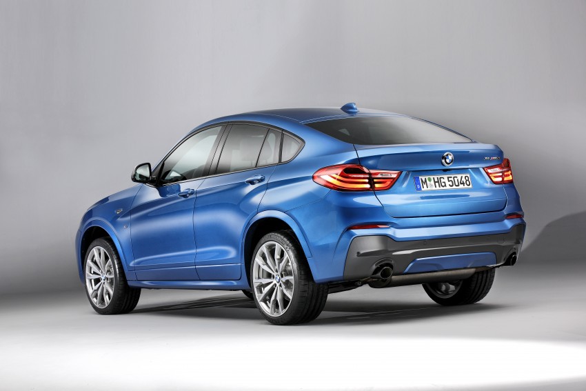 BMW X4 M40i unveiled – 360 hp, 0-100 km/h in 4.9 sec 386048
