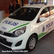 GALLERY: Perodua Axia, Proton Iriz, Suprima S, Exora and Volkswagen Jetta Malaysian police patrol cars