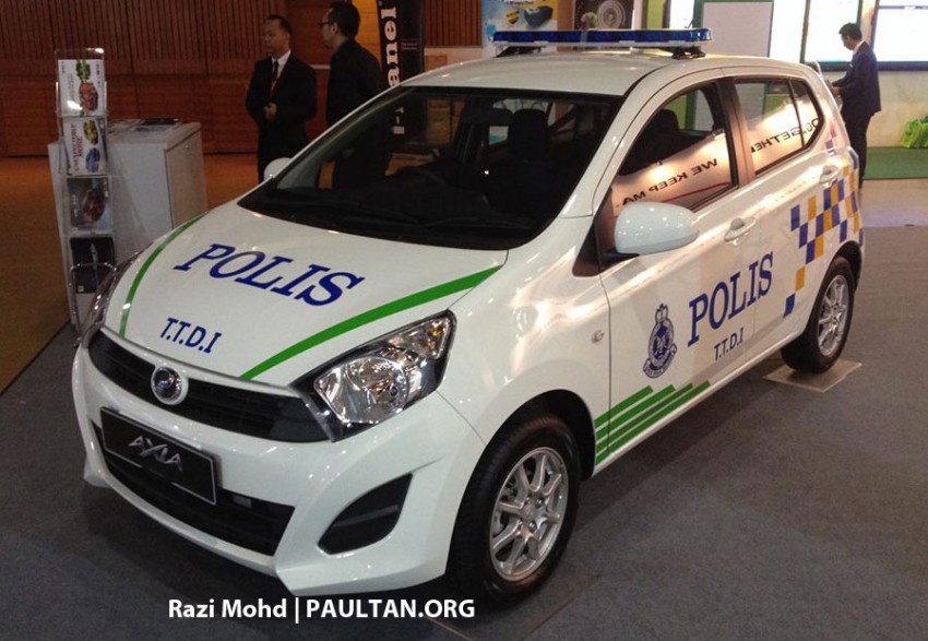 GALLERY: Perodua Axia, Proton Iriz, Suprima S, Exora and Volkswagen Jetta Malaysian police patrol cars 394987