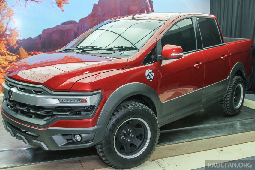 Proton Pick-up Concept debuts: an Exora-based truck! 387016
