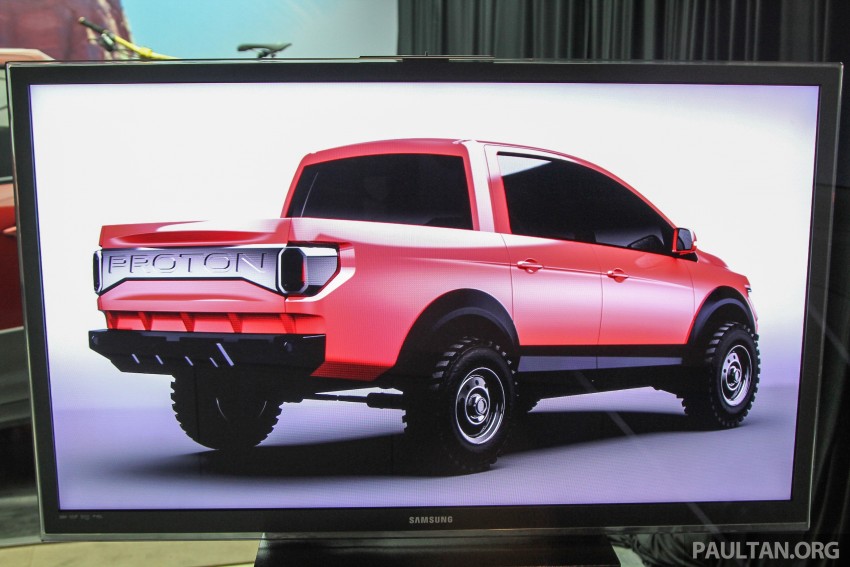 Proton Pick-up Concept debuts: an Exora-based truck! 387396