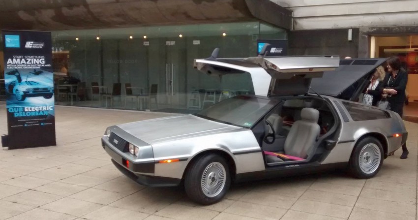 QUB DeLorean DMC-12: <em>Back to the Future</em>, electrically 395858