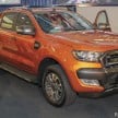 Ford Ranger T6 facelift launched in Malaysia – six variants, 2.2L and 3.2L, priced from RM91.5k