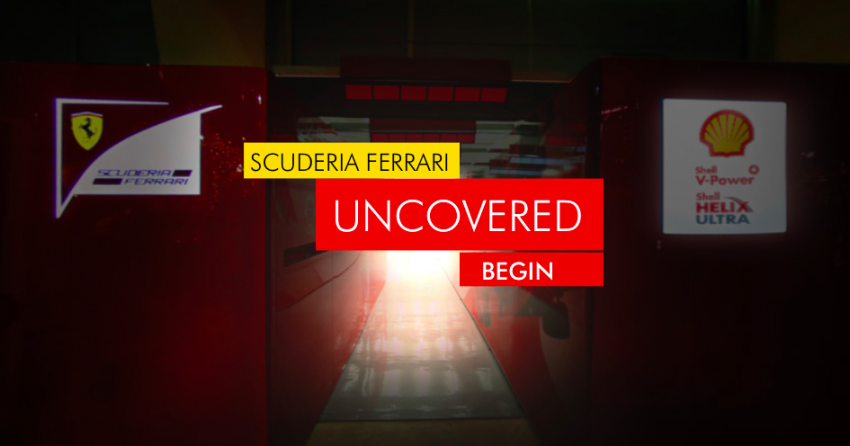 Shell Ferrari Uncovered – explore the Scuderia Ferrari F1 Garage ala ‘Google Street View’ style 393587