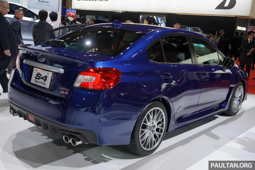 Tokyo 2015: Subaru WRX S4 SporVita revealed 400023