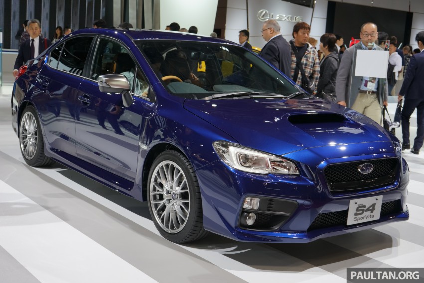 Tokyo 2015: Subaru WRX S4 SporVita revealed 400024