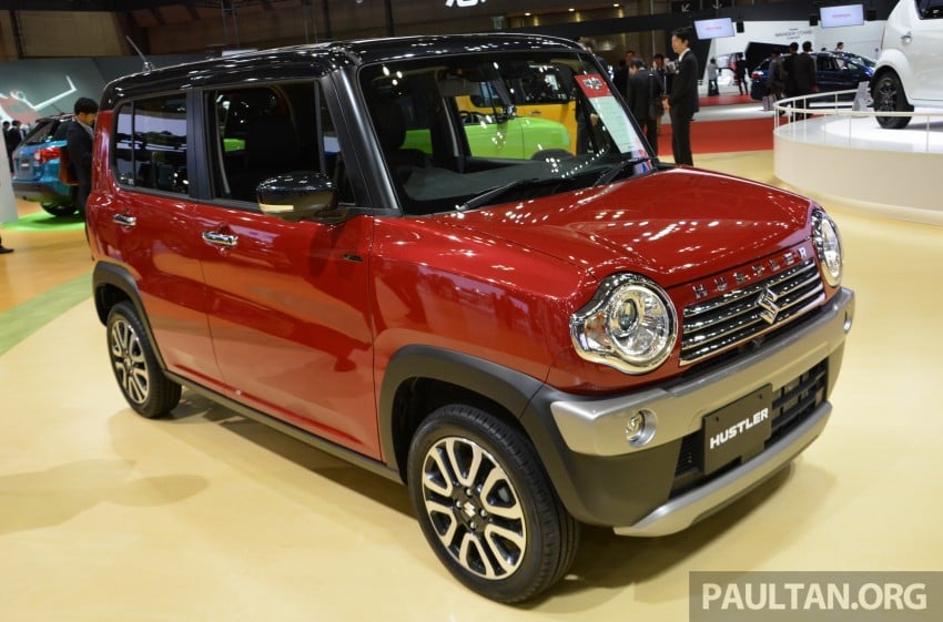 Tokyo 2015: Suzuki Hustler J Style II – facelift debuts 400522