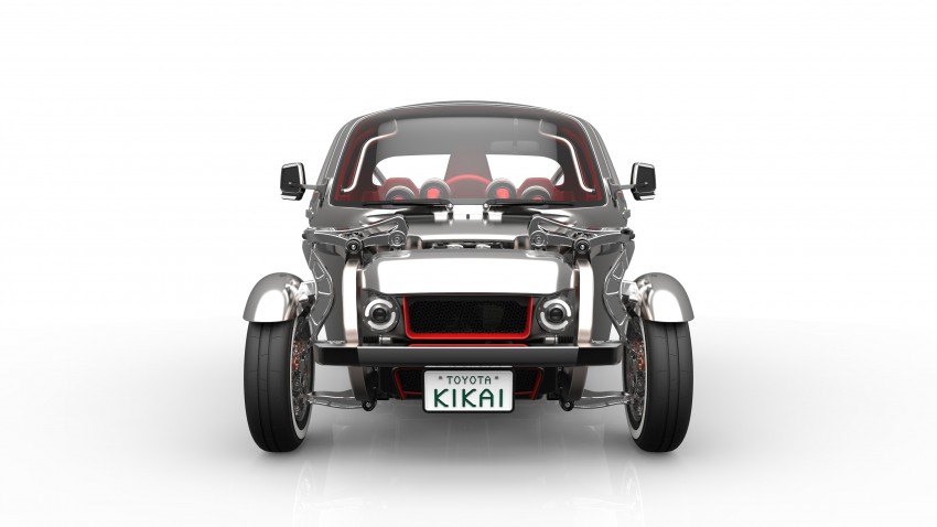 Toyota Kikai – 3-seater hybrid is mechanical madness 389524
