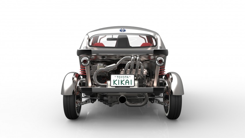 Toyota Kikai – 3-seater hybrid is mechanical madness 389520