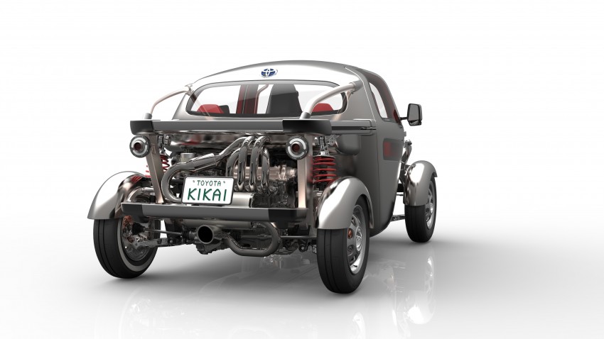 Toyota Kikai – 3-seater hybrid is mechanical madness 389513