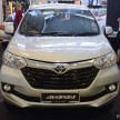 2016 Toyota Avanza facelift spotted in Low Yat Plaza
