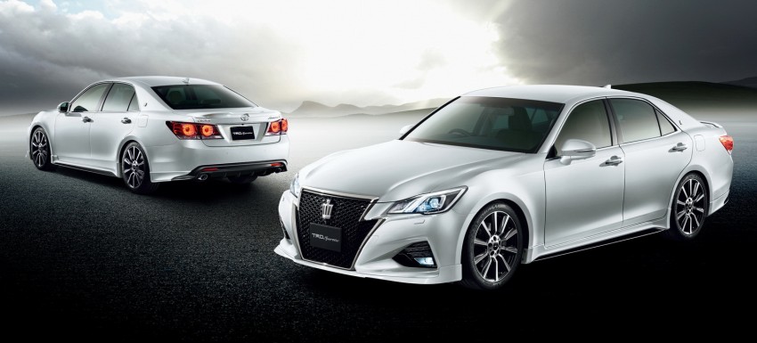 2016 Toyota Crown facelift receives TRD styling kits 390392