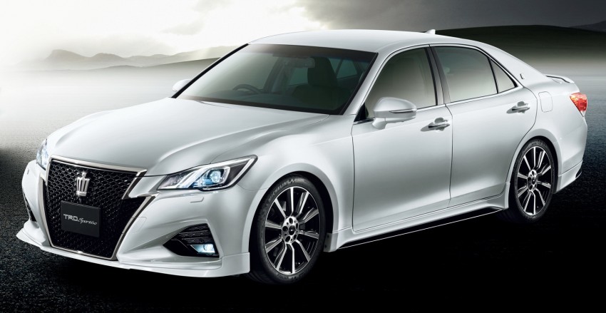 2016 Toyota Crown facelift receives TRD styling kits 390393